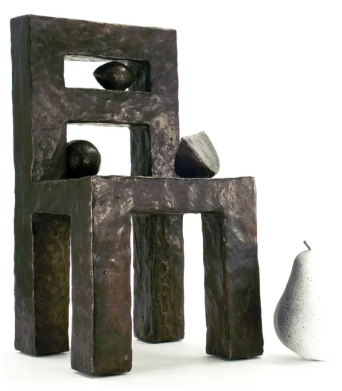 Silla con semillas — Manuel Ferreiro